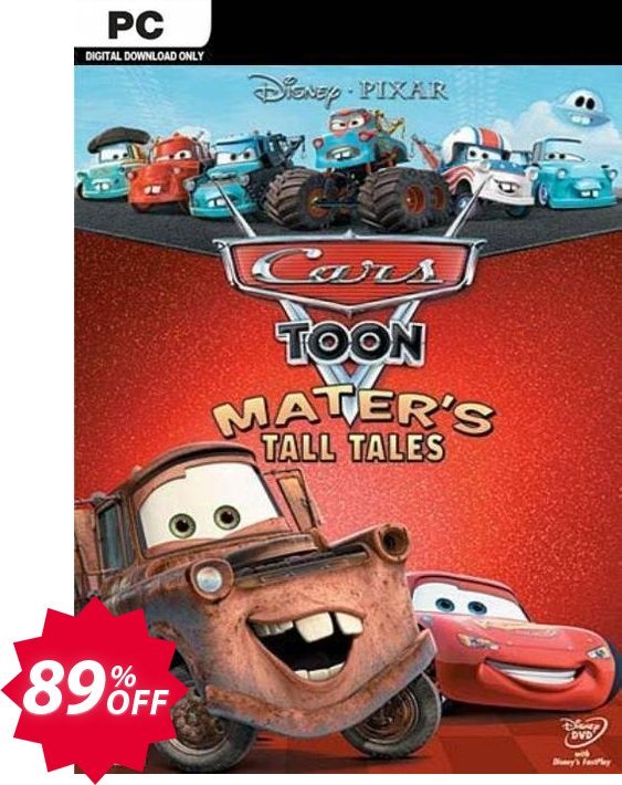 Disney•Pixar Cars Toon: Mater's Tall Tales PC Coupon code 89% discount 