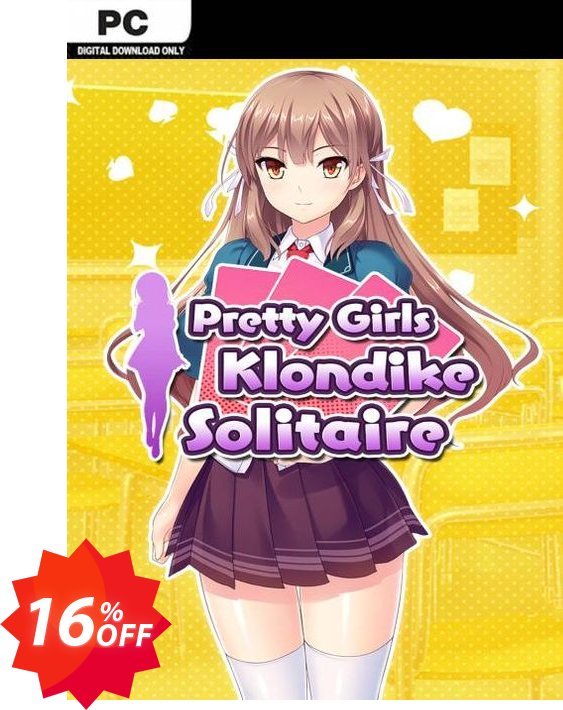 Pretty Girls Klondike Solitaire PC Coupon code 16% discount 