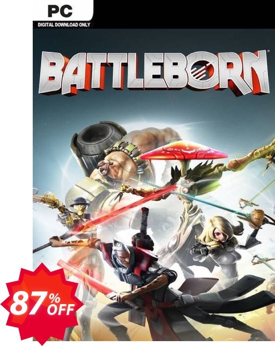 Battleborn PC Coupon code 87% discount 