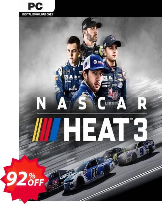 NASCAR Heat 3 PC Coupon code 92% discount 