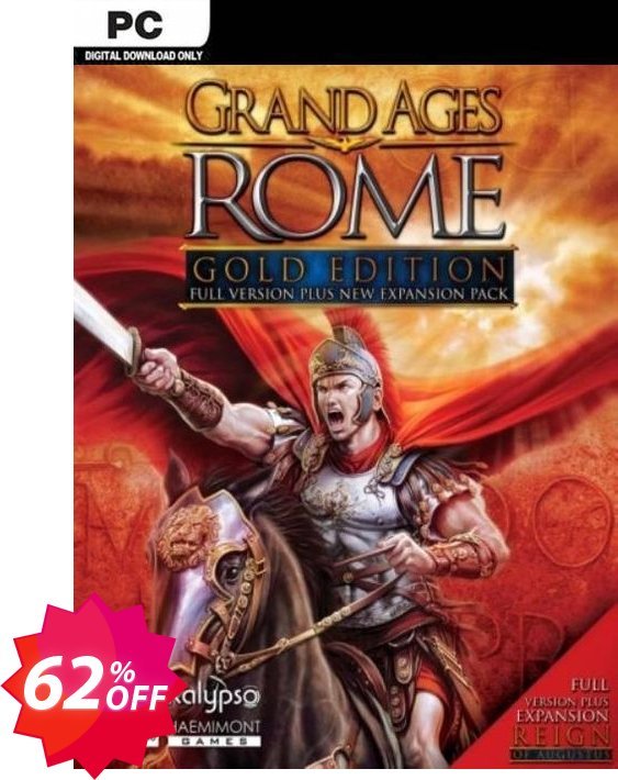 Grand Ages: Rome - GOLD PC Coupon code 62% discount 
