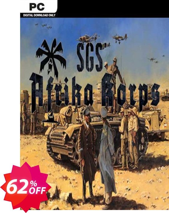 SGS Afrika Korps PC Coupon code 62% discount 