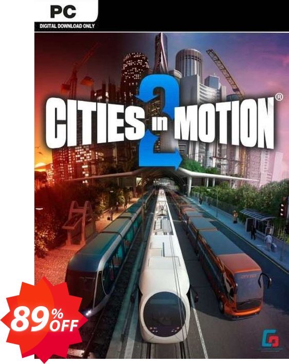 Cities in Motion 2 PC Coupon code 89% discount 