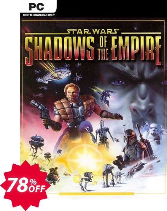 Star Wars Shadows of the Empire PC Coupon code 78% discount 
