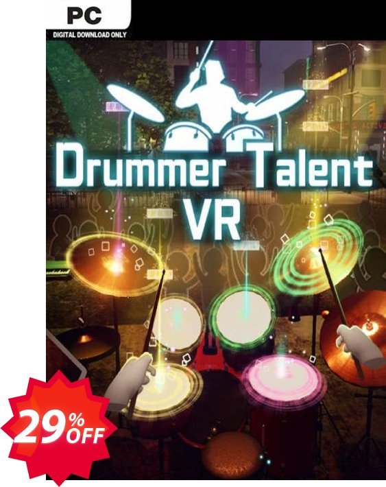 Drummer Talent VR PC Coupon code 29% discount 