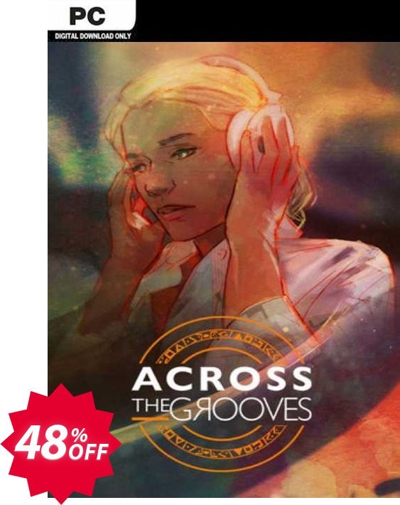 Across the Grooves PC Coupon code 48% discount 