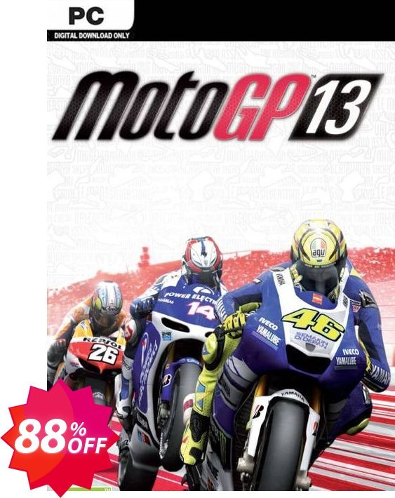 MotoGP 13 PC Coupon code 88% discount 