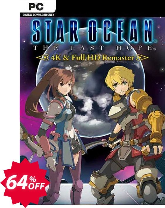 Star Ocean - The Last Hope - 4K & Full HD Remaster PC Coupon code 64% discount 