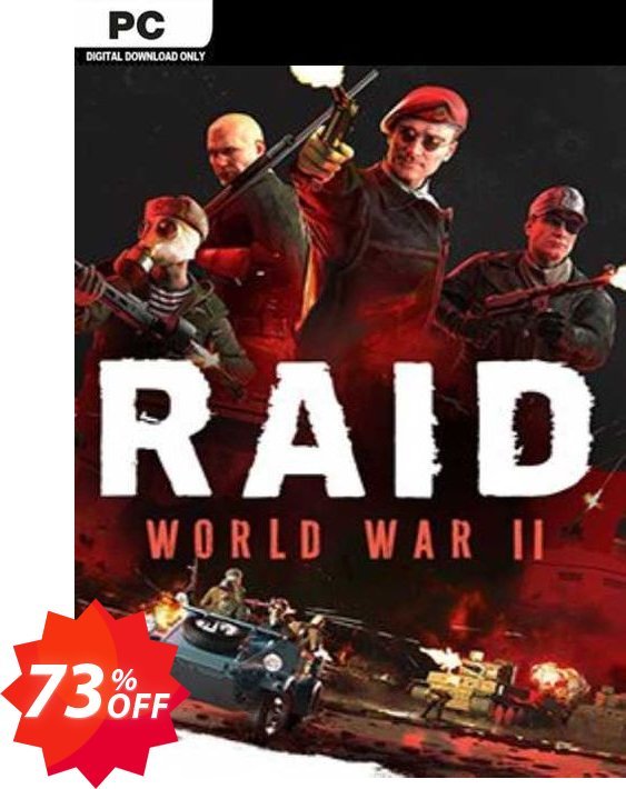 Raid: World War 2 PC Coupon code 73% discount 