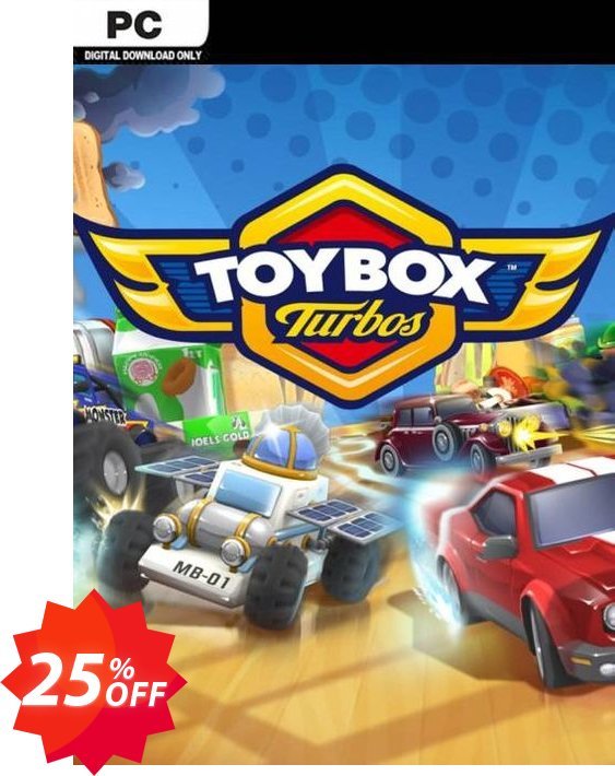 Toybox Turbos PC Coupon code 25% discount 