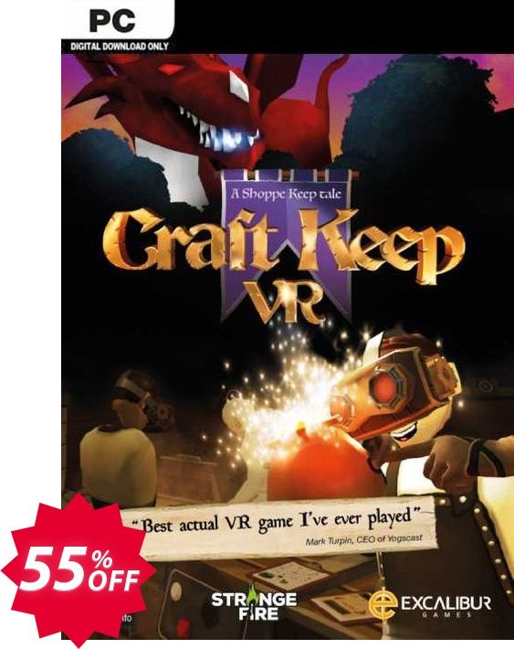 Craft Keep VR PC Coupon code 55% discount 