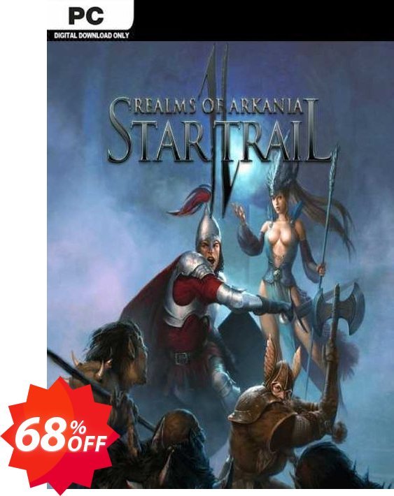 Realms of Arkania Star Trail PC Coupon code 68% discount 