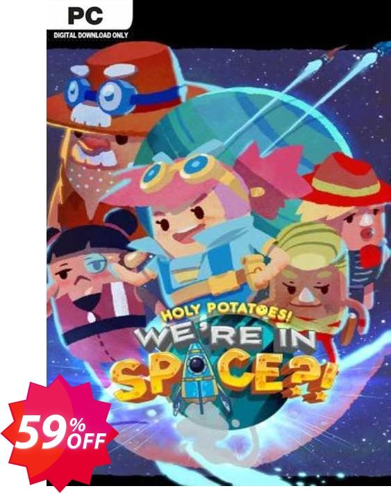 Holy Potatoes We’re in Space PC?! Coupon code 59% discount 