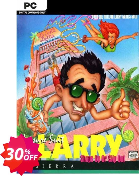 Leisure Suit Larry 6 - Shape Up Or Slip Out PC Coupon code 30% discount 