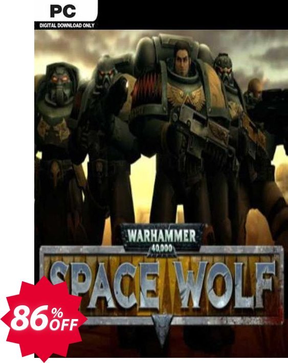 Warhammer 40,000 Space Wolf PC Coupon code 86% discount 