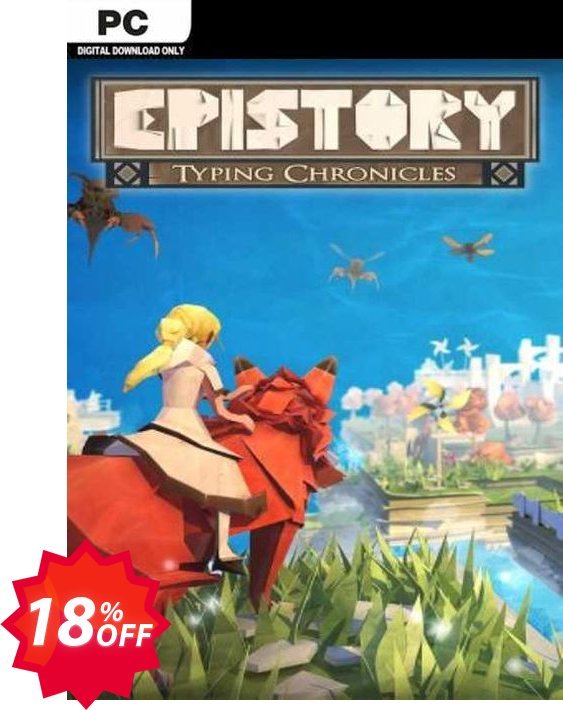 Epistory  Typing Chronicles PC Coupon code 18% discount 