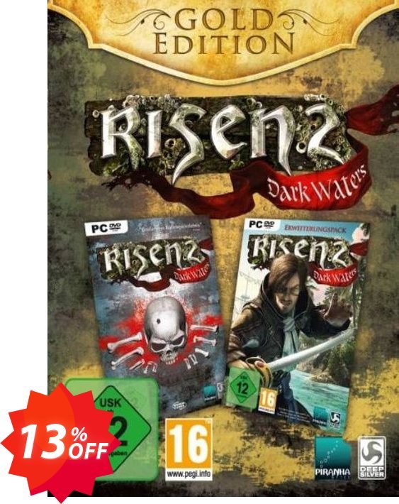 Risen 2: Dark Waters Gold Edition PC Coupon code 13% discount 
