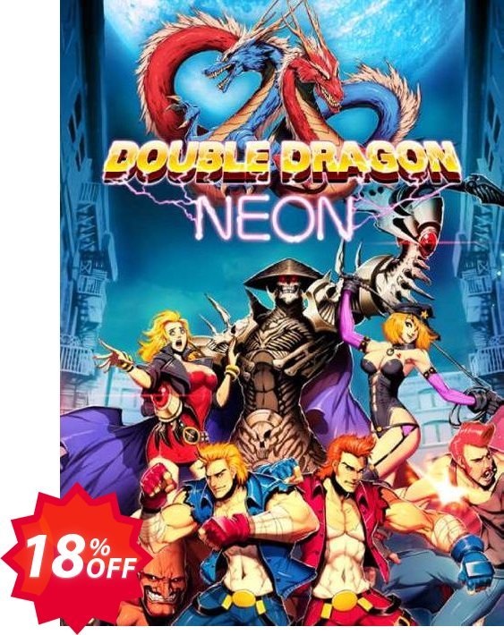Double Dragon: Neon PC Coupon code 18% discount 