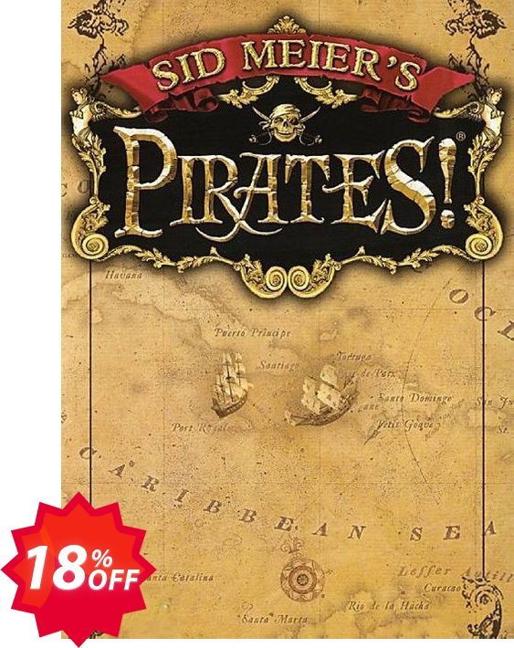Sid Meier's Pirates! PC Coupon code 18% discount 