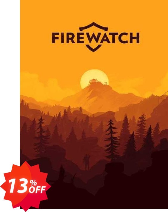 Firewatch PC, GOG  Coupon code 13% discount 