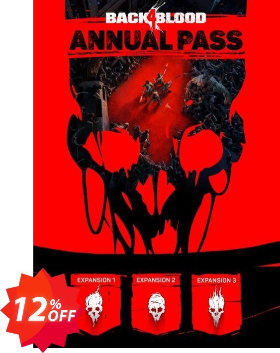 Back 4 Blood Annual Pass Xbox One/Xbox Series X|S/PC, WW  Coupon code 12% discount 