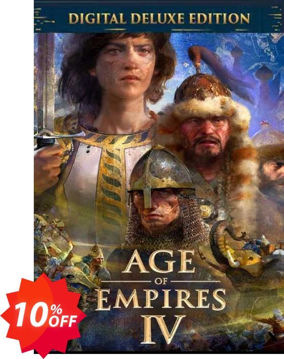 Age of Empires IV: Digital Deluxe Edition WINDOWS 10 PC Coupon code 10% discount 