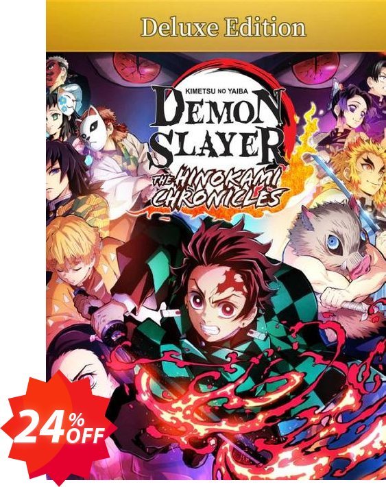 Demon Slayer -Kimetsu no Yaiba- The Hinokami Chronicles: Deluxe Edition PC, US  Coupon code 24% discount 
