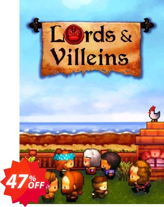 Lords and Villeins PC Coupon code 47% discount 