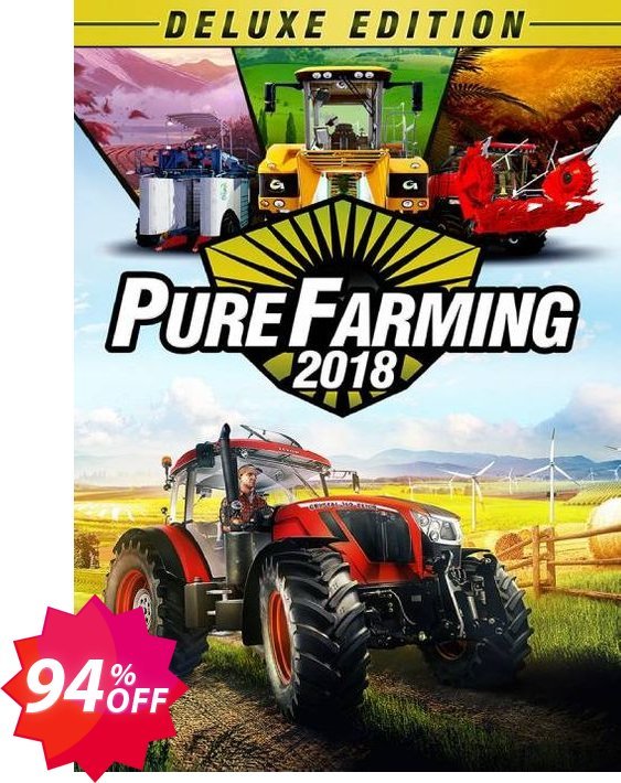 Pure Farming 2018 Deluxe Edition PC Coupon code 94% discount 