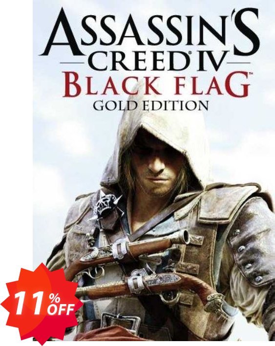 Assassin's Creed Black Flag - Gold Edition PC Coupon code 11% discount 