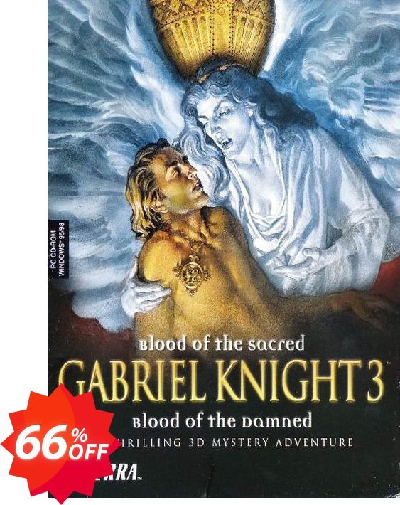 Gabriel Knight 3: Blood of the Sacred, Blood of the Damned PC Coupon code 66% discount 