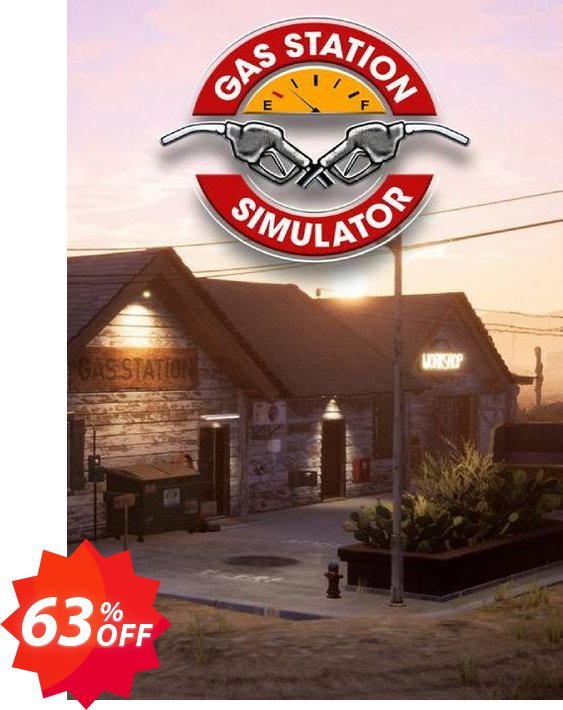 Gas Station Simulator PC Coupon code 63% discount 