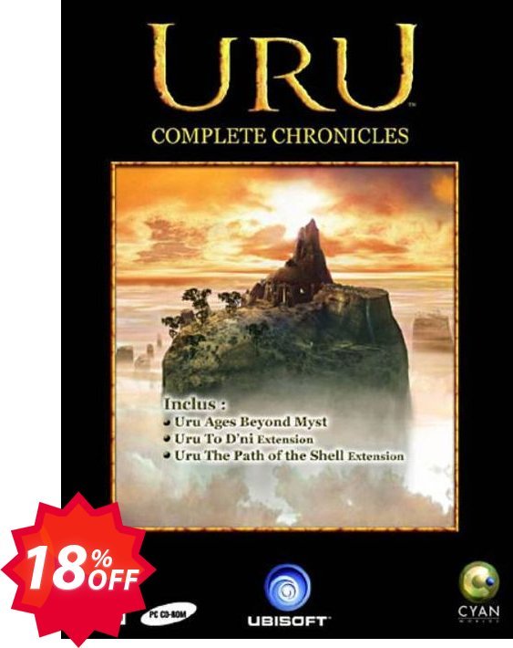 URU: Complete Chronicles PC Coupon code 18% discount 