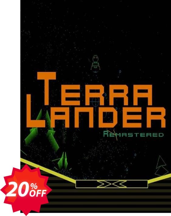 Terra Lander Remastered PC Coupon code 20% discount 