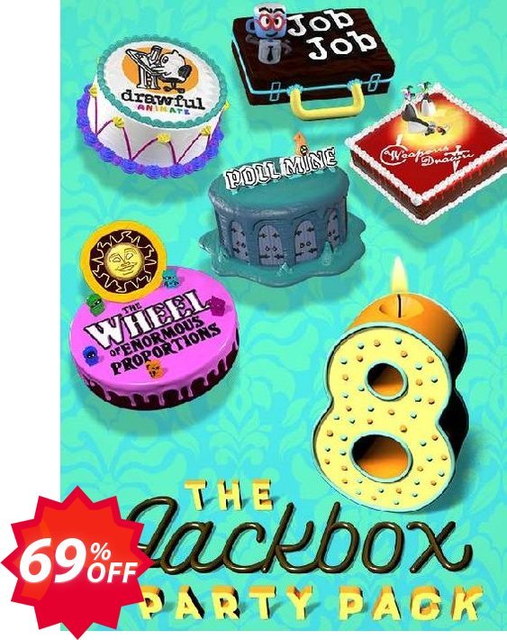 The Jackbox Party Pack 8 PC Coupon code 69% discount 
