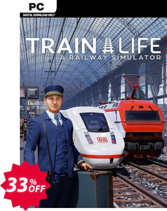 Train Life: A Railway Simulator PC Coupon code 33% discount 