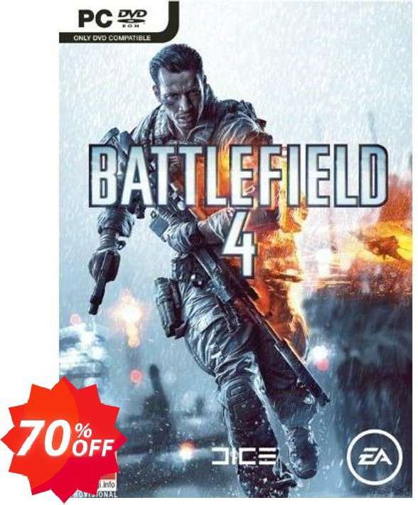 Battlefield 4, PC  Coupon code 70% discount 