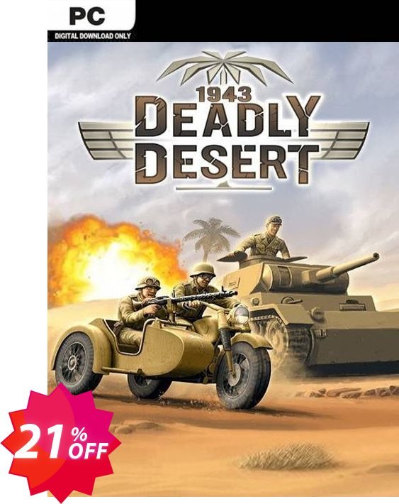 1943 Deadly Desert PC Coupon code 21% discount 
