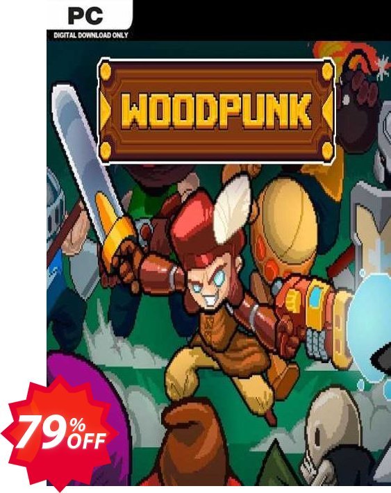 Woodpunk PC Coupon code 79% discount 