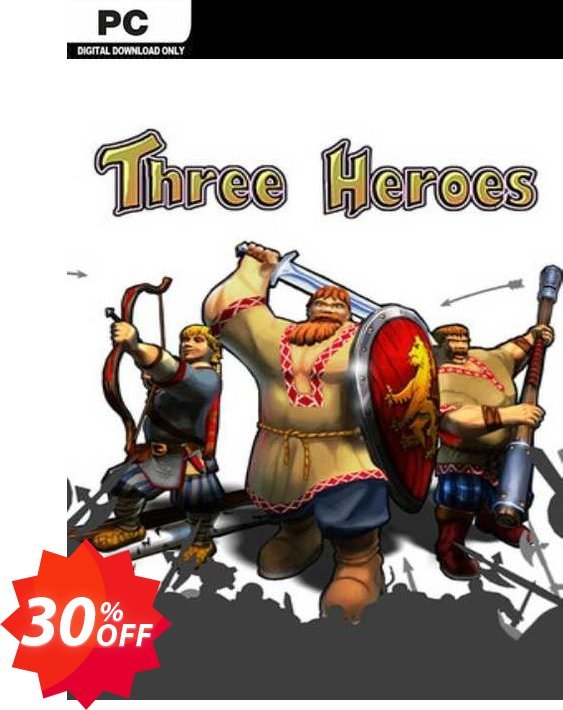 Three Heroes PC Coupon code 30% discount 