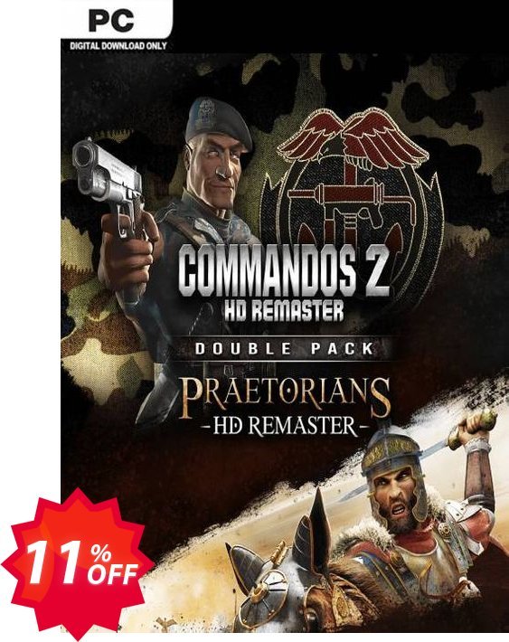 Commandos 2 & Praetorians HD Remaster Double Pack PC Coupon code 11% discount 