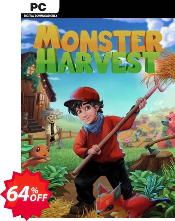 Monster Harvest PC Coupon code 64% discount 