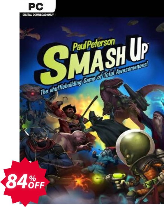 Smash Up PC Coupon code 84% discount 