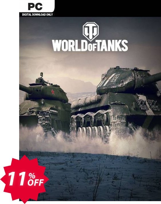World of Tanks PC Coupon code 11% discount 