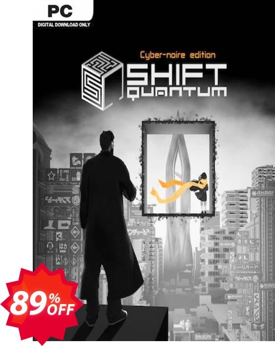 Shift Quantum - A Cyber Noir Puzzle Platformer PC Coupon code 89% discount 