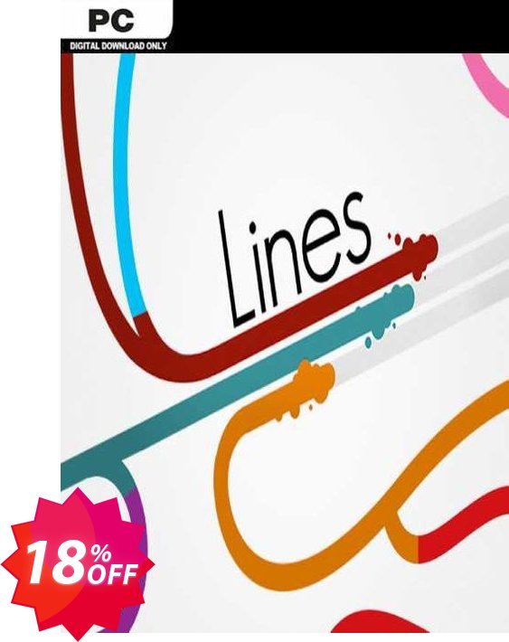 Lines PC Coupon code 18% discount 