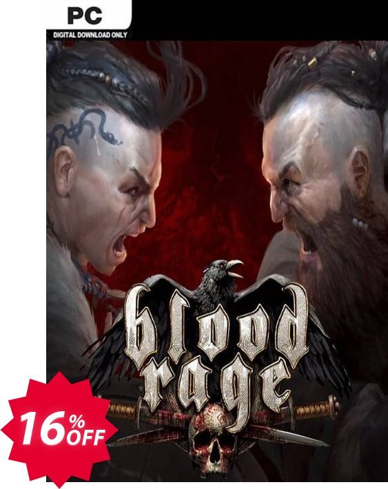 Blood Rage: Digital Edition PC Coupon code 16% discount 