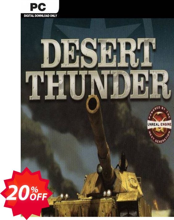 Desert Thunder PC Coupon code 20% discount 