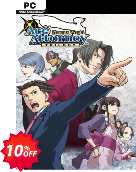 Phoenix Wright: Ace Attorney Trilogy - Turnabout Tunes Bundle PC Coupon code 10% discount 