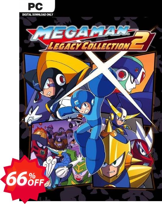 Mega Man Legacy Collection 2 PC Coupon code 66% discount 